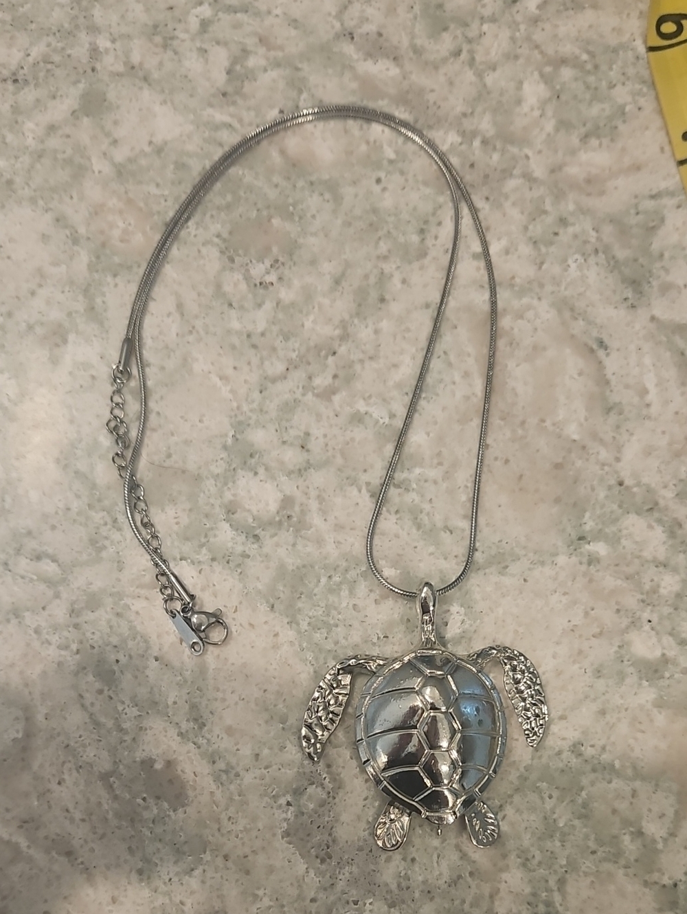 NWTSilver Turtle Pendant Necklace - Women's Jewelry